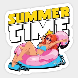 Summer Time Sticker